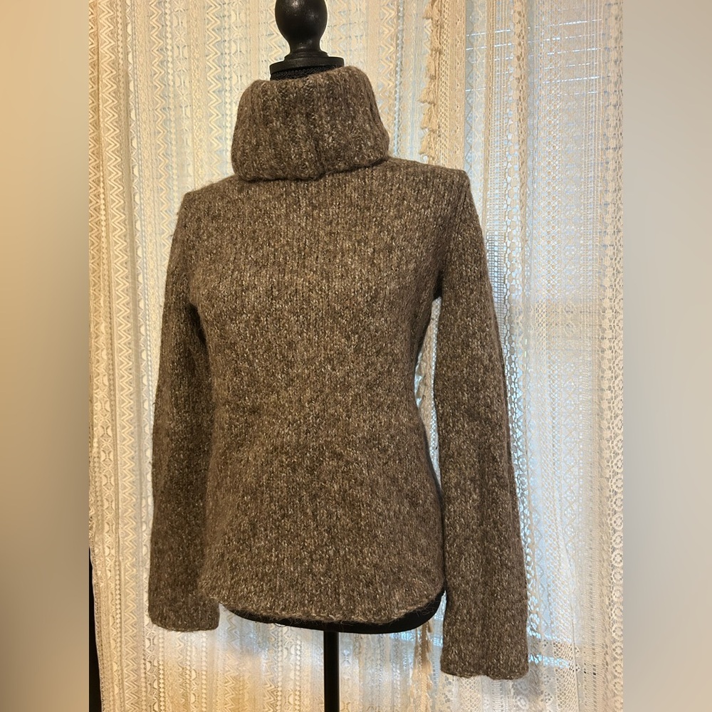Warm Brown Alpaca Sweater